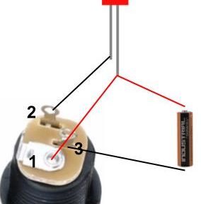 3 pin DC jack wiring