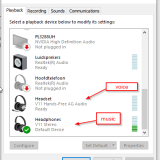 Old school sound settings in Windows 10