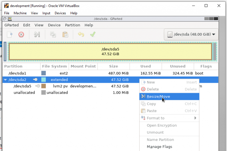 Resize ubuntu disk in virtualbox rolandow s development blogrolandow